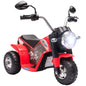 MegaMart Electric Motorcycle for Kids, 6V Battery Powered Ride-On Dirt Bike 3-Wheels Motorbike with Horn Headlights Realistic Sounds Speed for 18 - 36 Months Red