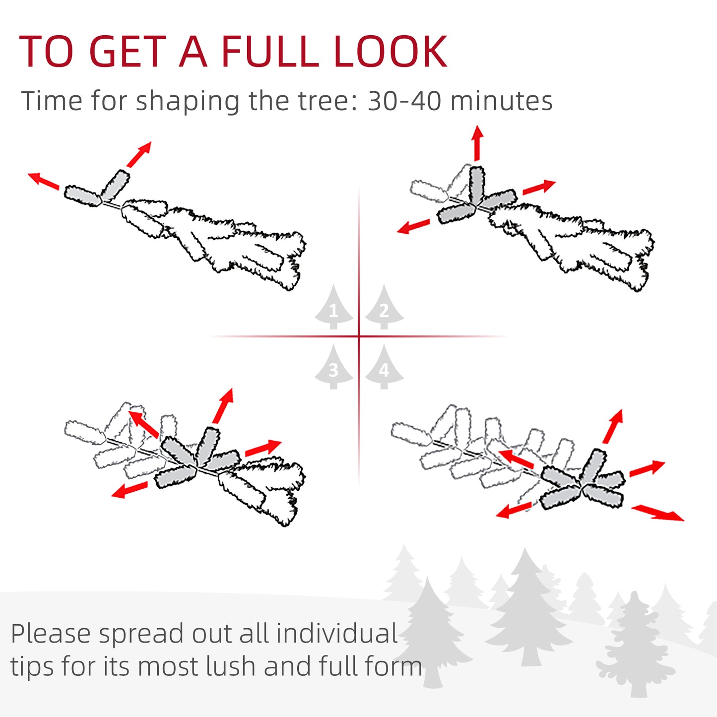 MegaMart 8ft Unlit Pencil Artificial Christmas Tree with Realistic Branches and 618 Tips, Plastic Base, Black