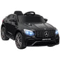 MegaMart Toddler Ride On Car (Mercedes Benz AMG GLC63S Coupe) Electric Kids Ride On Car with 2 Speed, MP3 Player, Light, Horn, Songs, Suspension - Fun for Toddlers and Kids - Black
