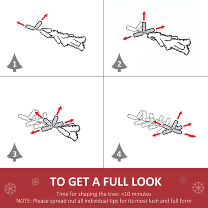 MegaMart 24in Christmas Tree 2-Pack Outdoor Pre-Lit Artificial Pine Cordless with 24 Warm White Lights and Stakes