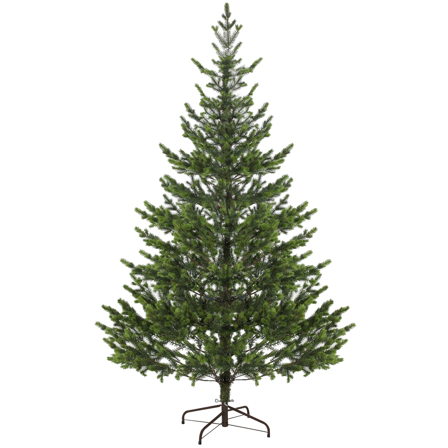 MegaMart 6.5ft Artificial Sparse Christmas Tree with Steel Stand and 1933 Tips for Home Office Holiday
