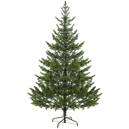 MegaMart 6.5ft Artificial Sparse Christmas Tree with Steel Stand and 1933 Tips for Home Office Holiday