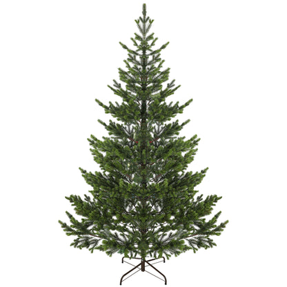 MegaMart 6.5ft Artificial Sparse Christmas Tree with Steel Stand and 1933 Tips for Home Office Holiday