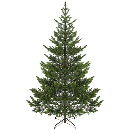 MegaMart 6.5ft Artificial Sparse Christmas Tree with Steel Stand and 1933 Tips for Home Office Holiday