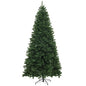 MegaMart 9ft Artificial Christmas Trees with 2132 Branch Tips, Auto Open and Steel Base, Green
