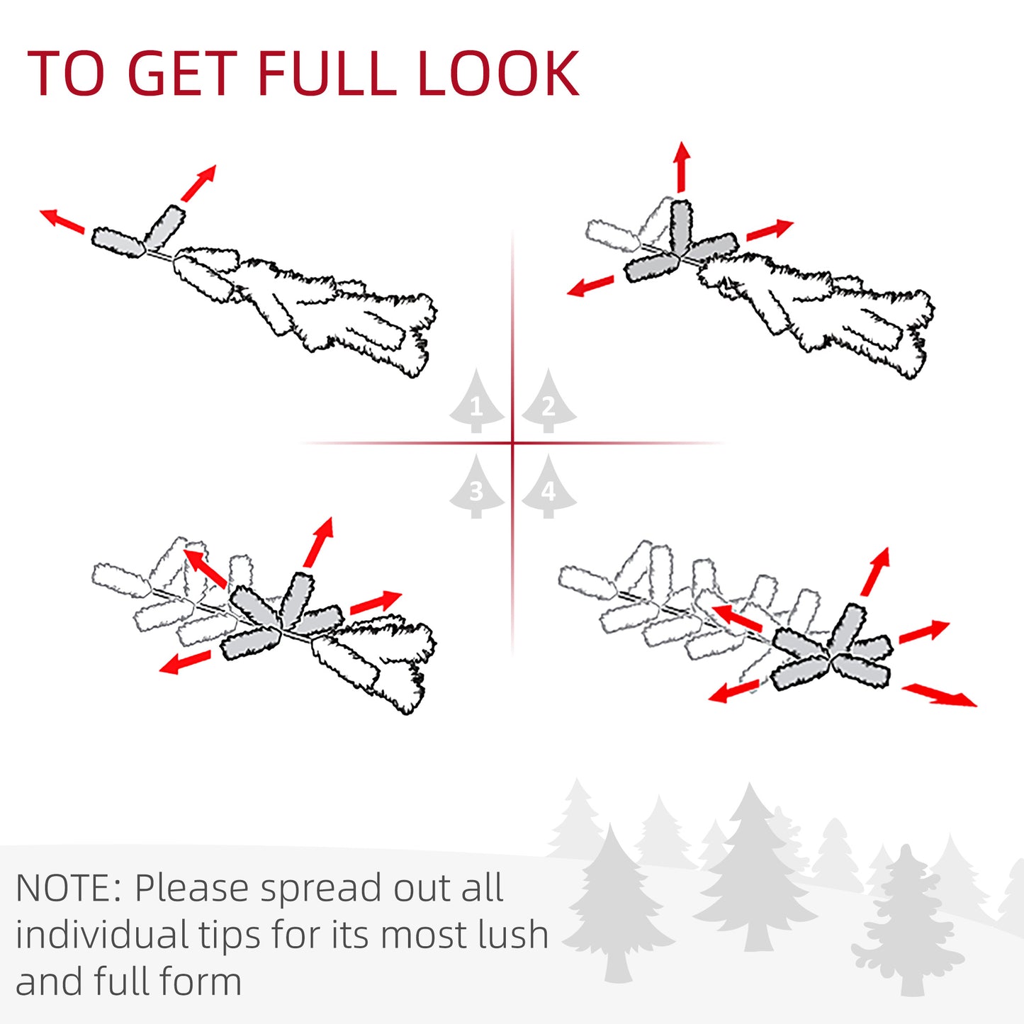 MegaMart 6' Tall Pre-Lit Slim Noble Fir Artificial Pencil Christmas Tree with 200 Warm White LED Lights and 390 Tips, for Christmas Decoration, Green